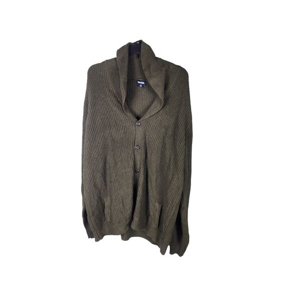 King Size Cardigan Sweater men's 2X Tall - Picture 1 of 3